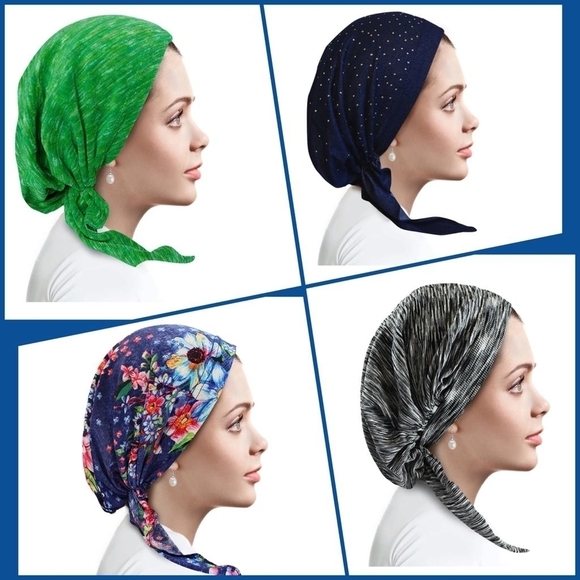 Pre-tied headscarf tichel headwear - Picture 1 of 3